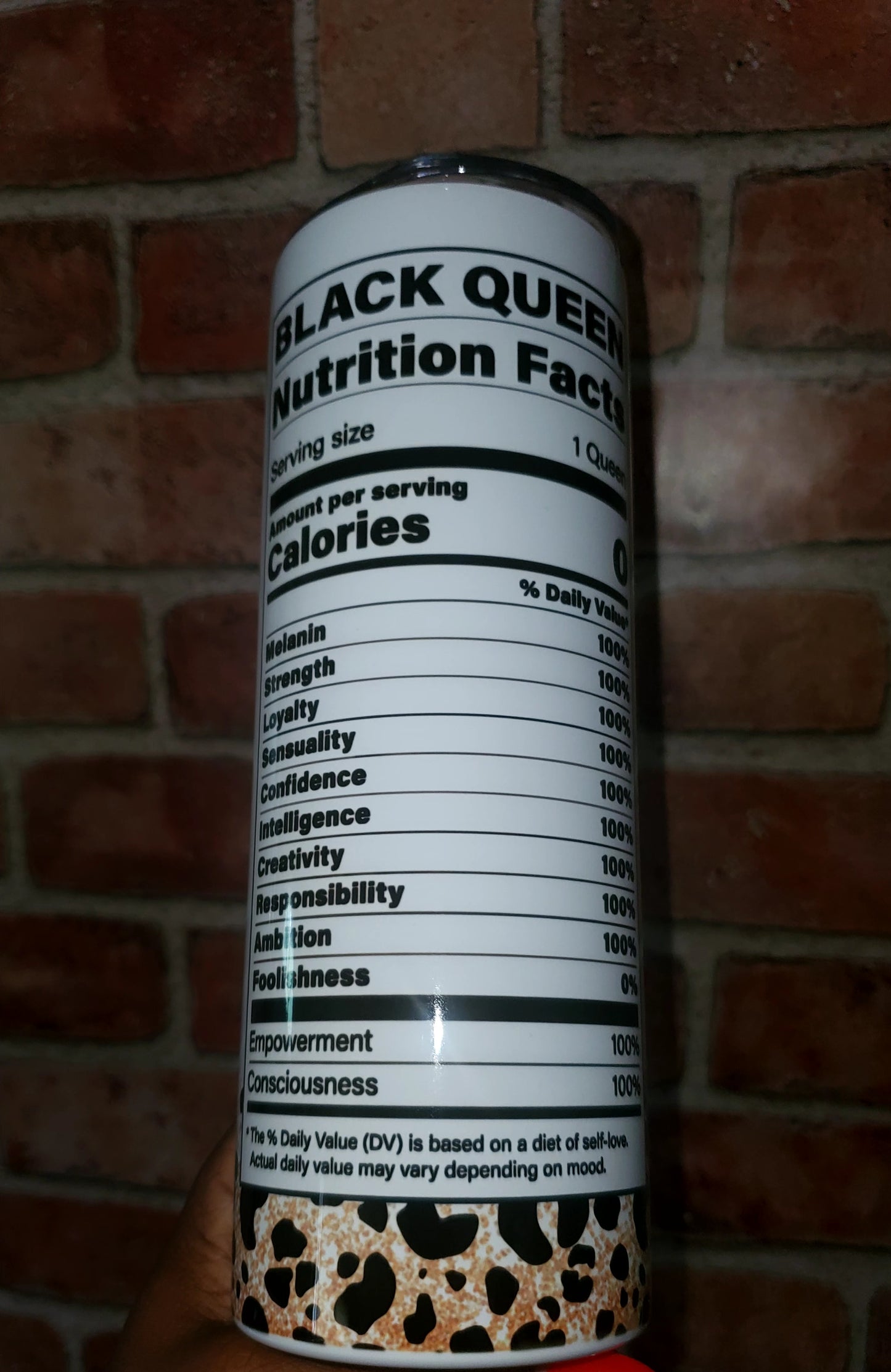 Melanin Made Faux Ice/Lemon Tumbler