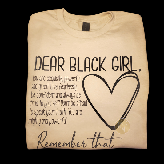 Dear Black Girl