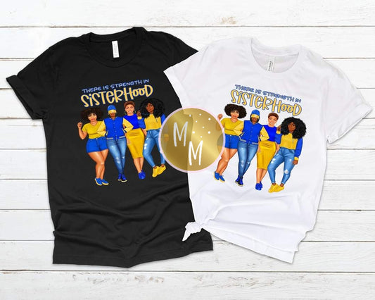 Sisterhood (Blue and Gold)