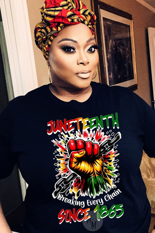 Breaking Every Chain Juneteenth Color Pop