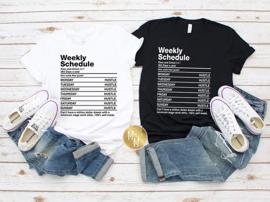 Weekly Schedule