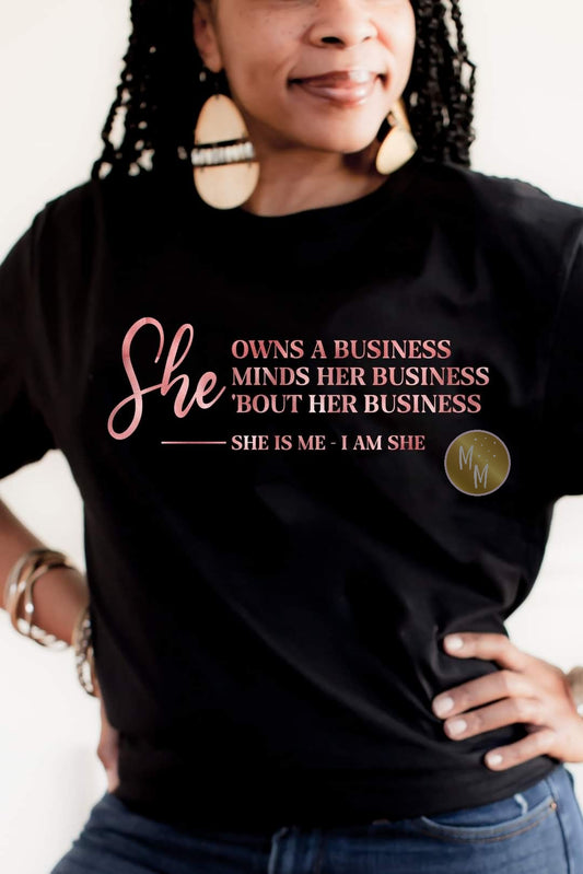 She Owns A Business