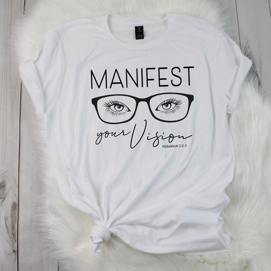Manifest Your Vision (Regular sleeve, Unisex)